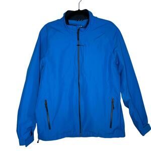 Vineyard Vines Jacket Regatta Windbreaker Jacket blue Full Zip Medium Preppy